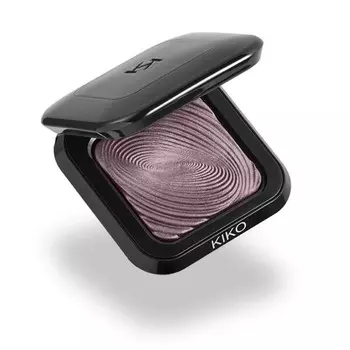 KIKO Milano, Water Eyeshadow, мгновенный оттенок для влажного и сухого нанесения, 14 золотисто-лиловых оттенков, 3 г