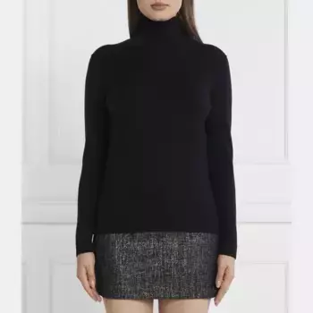 Kiku водолазка стандартного кроя с добавлением шелка Max Mara, черный