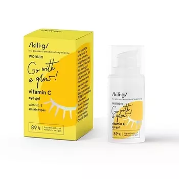 KILIG Гель для глаз с витамином С и витамином Е 15 мл