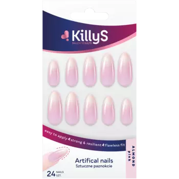 Killys Almond накладные ногти светло-розовые, 1 упаковка