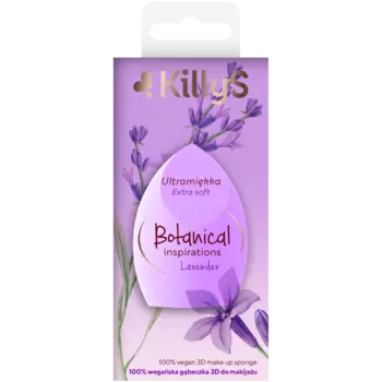 Killys Botanical Спонж для макияжа 3D лавандовый, 1 шт.