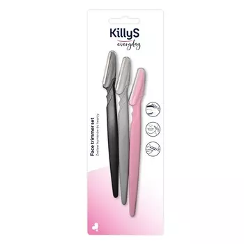 KillyS, Набор триммеров для лица, 3 шт