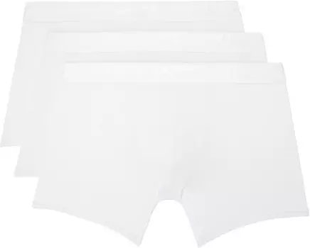 KIM Three-Pack White KIM tretch 5 Боксеры Трусы SKIMS