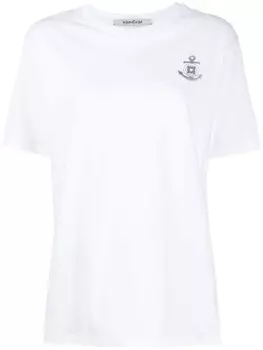 Kimhekim футболка с логотипом, белый