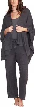 Кимоно CozyChic Lite Heathered Weekend Wrap Barefoot Dreams, цвет Carbon