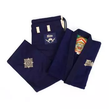 Кимоно Fairtex BJJ Gi MATCHANU, темно-синий