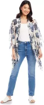 Кимоно Open Front Jacket Wrap Karen Kane, цвет Print