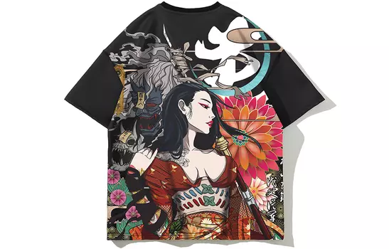 Kimura Sansha SANSYAS Футболка унисекс, Белый