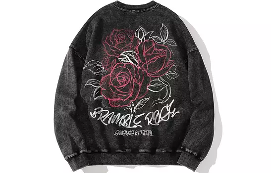 Kimura Sansha Толстовка унисекс SANSYAS, Мытый черный