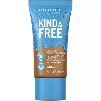Kind + Free Moisturizing Skin Tint Foundation Latte 410, Rimmel
