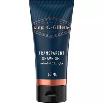King C Gillette Прозрачный гель для бритья 150 мл