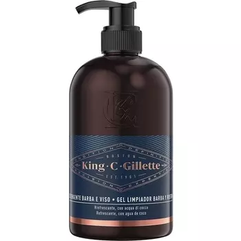 King C. Очищающее средство для лица, 350 мл, Gillette