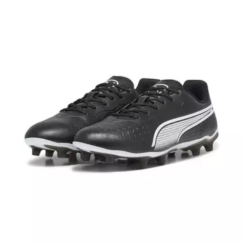 KING MATCH FG/AG Футбольные бутсы мужские PUMA Черный Белый
