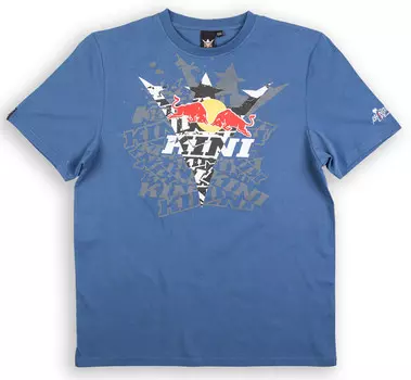 Kini Red Bull Fade T-Shirt , синий