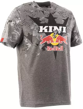 Kini Red Bull Urban Camo Футболка, темно-серый