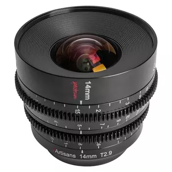 Кинообъектив 7Artisans 14mm T2.9 Spectrum, Canon RF Mount, черный