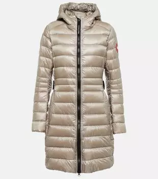 Кипарисовый пуховик CANADA GOOSE, бежевый