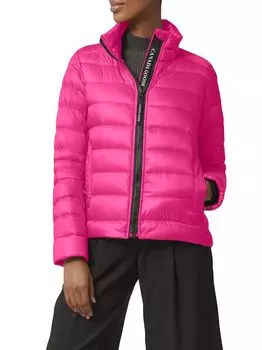 кипарисовый пуховик Canada Goose, розовый