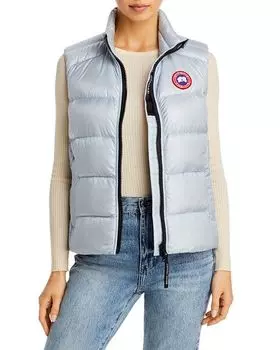 Кипарисовый пуховый жилет Canada Goose, цвет Blue
