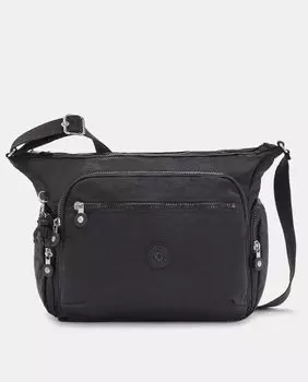 Kipling Gabbie женская черная сумка через плечо из нейлона Kipling, черный