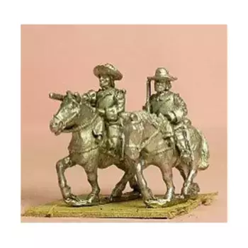 Кирасир в широкополой шляпе, European Armies 1660-1745 - Cavalry - Assorted (15mm)