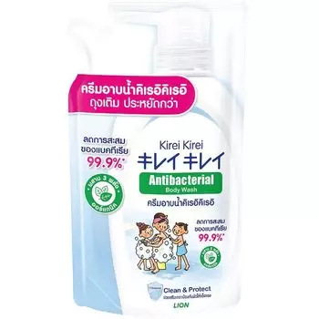 Kirei Набор антибактериальных средств для мытья тела Kirei Clean Protect, 400 мл, White