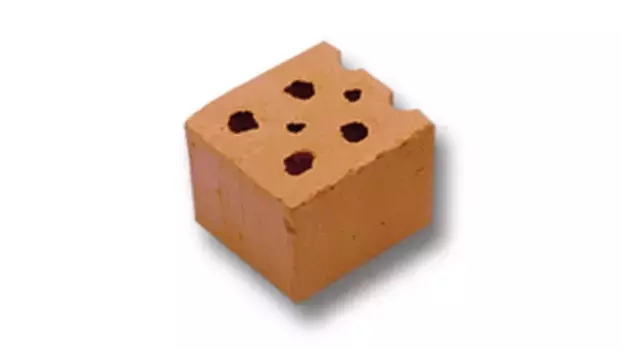 Кирпич Teifoc полукрасный