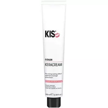 KIS KeraCream Color Перманентная крем-краска для волос 100 мл 7RK Интенсивная краска для волос с высоким покрытием Кератиновая инфузия - дружелюбная к животным и экологически чистая