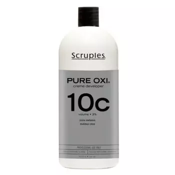 Кислородный активатор для волос Pure Oxi Creme Developer 10c Vol. 3% 1000 мл Scruples