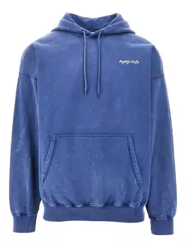 Кислотный Фрэнк потертый худи POLAR, синий
