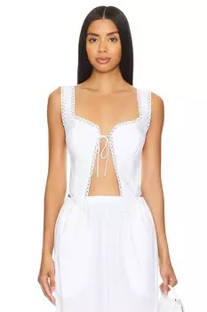 Кисмет топ Majorelle, белый