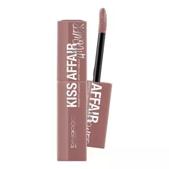 Kiss affair лаковая жидкая помада Bellaoggi, цвет 120 nude talk, 3,9 мл