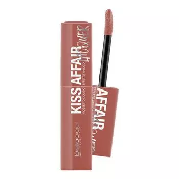 Kiss affair лаковая жидкая помада Bellaoggi, цвет 110 peachy beachy, 3,9 мл