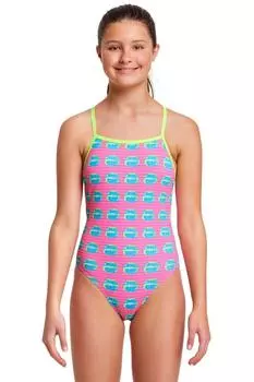 Kiss Kiss в купальнике Funkita, розовый