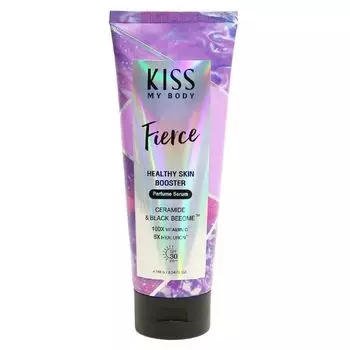 Kiss My Body Парфюмированная сыворотка-бустер Healthy Skin Booster SPF30 PA+++ Fierce 180 г. , Purple