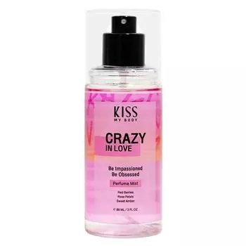Kiss My Body Парфюмированный туман Crazy In Love 88 мл. , Pink
