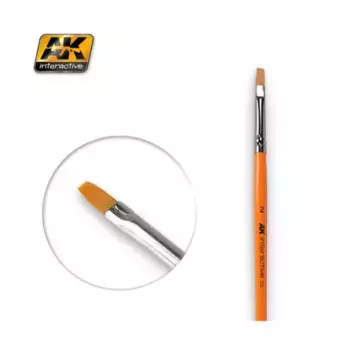 Кисть 2 плоская, Brushes (AK-Interactive)