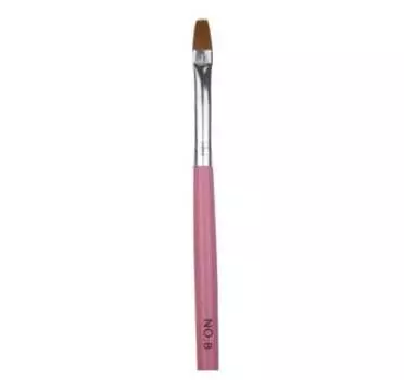 Кисть для геля №8 «Простой маникюр» Deni Carte