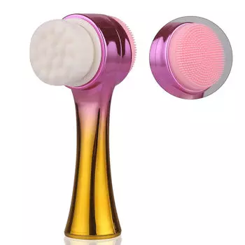 Кисть для лица Cepillo elctrico limpiador doble cabezal Paloma beauties, 1 шт