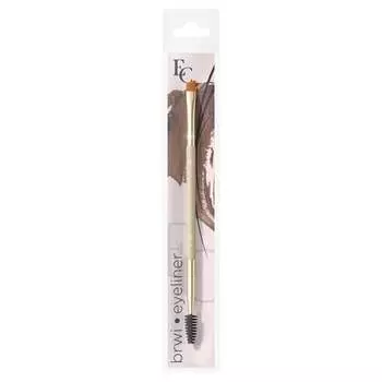 Кисть для макияжа бровей и нанесения подводки E05 Eveline Cosmetics