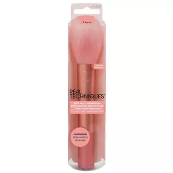 Кисть для макияжа порошка светлого слоя для пудры и бронзера, Real Techniques