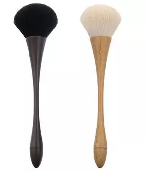 Кисть для маникюра и удаления пыли, Темно-коричневый Manybeauty