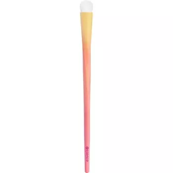Кисть для нанесения теней Brush It Like It's Art № 01, белая, веганская Essence