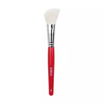 Кисть для румян, бронзера и хайлайтера 106, 1 шт. Ibra Makeup