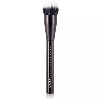 Кисть для тональной основы Pro Brush с двойным волокном и полной и мягкой щетиной, Nyx Professional Makeup