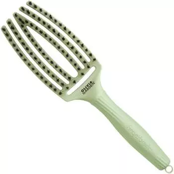 Кисть из щетины кабана, ограниченная серия Olivia Garden, Finger Brush Sage Sage