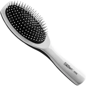 Кисть-мешок резиновая двухцветная антистатическая большая 150 г Eurostil