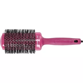 Кисть Olivia Garden Ceramic Plus Ion Pink, номер 55/75, розовый, 55 мм