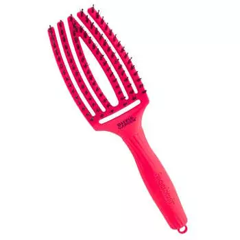 Кисть Olivia Garden Finger Brush Неоново-РОЗОВАЯ кисть