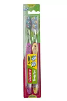 Кисть средняя, 2 шт. Colgate, Twister